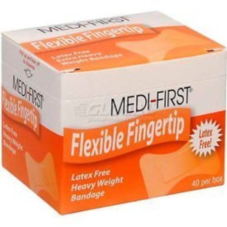 MEDIQUE PRODUCTS Flexible Fingertip Bandage, Extra Heavy Weight, 40/Box 61578